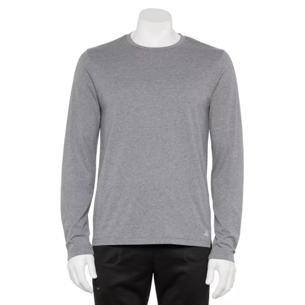 Tek Gear Long Sleeve Essential Gear Active Athletic Tee Shirt